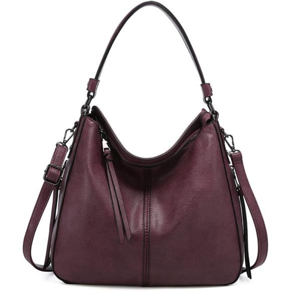 Tote Bag PU Leather Shoulder Bags Fashion Hobo Bags Large Purse and Handbags